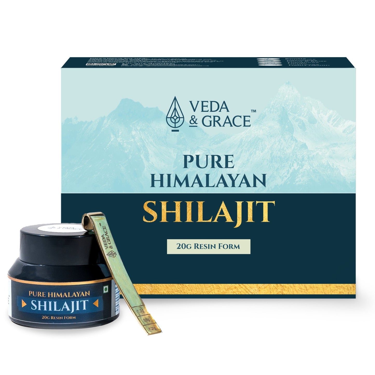 Pure Himalayan Shilajit - 20g - Veda and Grace